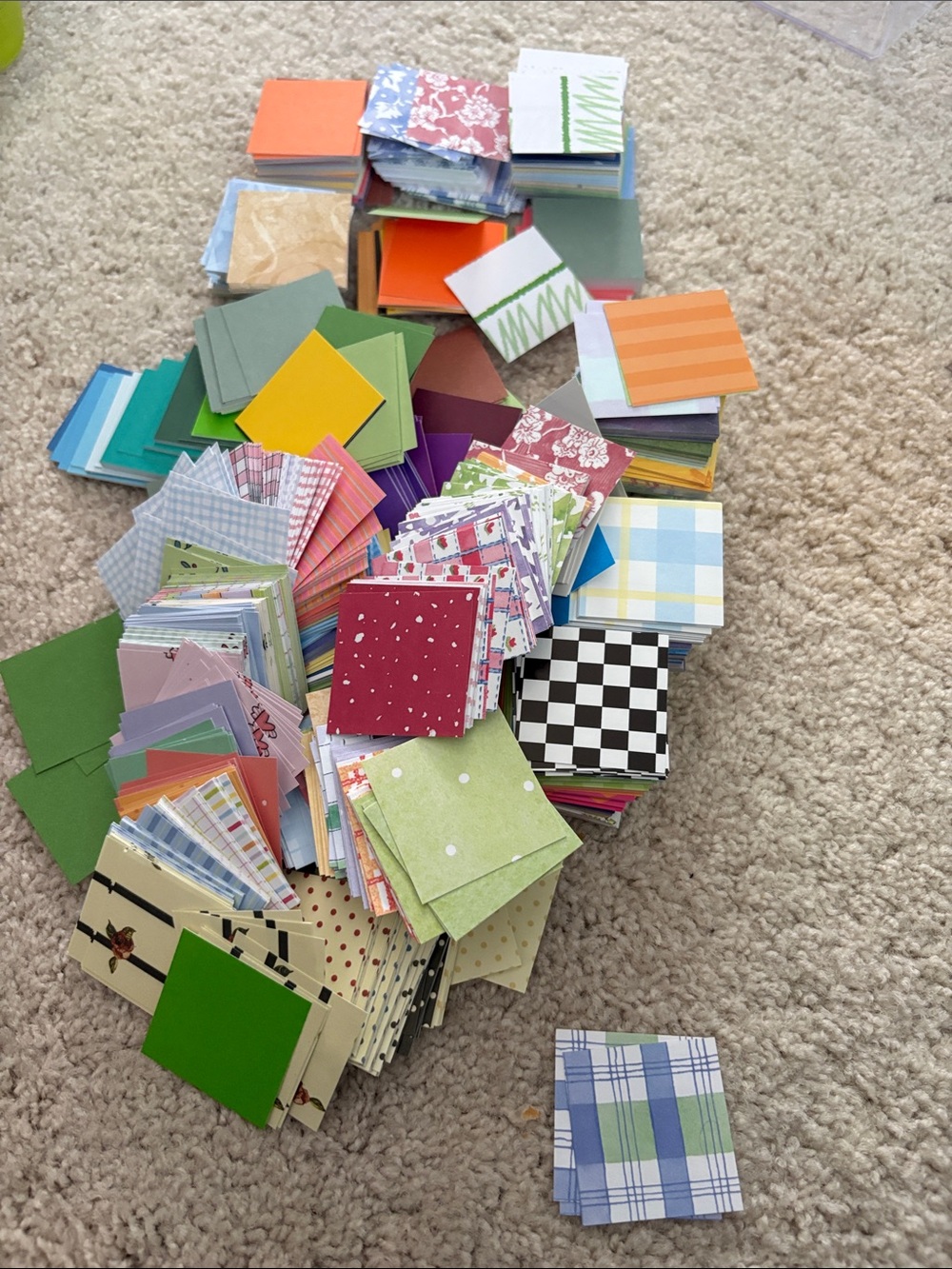 Lot of Paper craft supplies for Scrapbooking 1 1/2